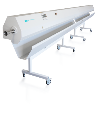 Kabelableger KA 6000 / 18 & KA 6000 / 35 für Kabeldurchmesser bis 18 bzw. 35 mm und Kabellängen bis 6000 mm