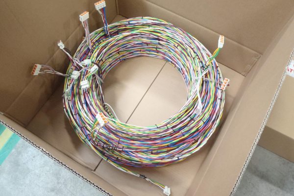 Kabelring nach Kabelverarbeitung für Lifte und Rolltreppen